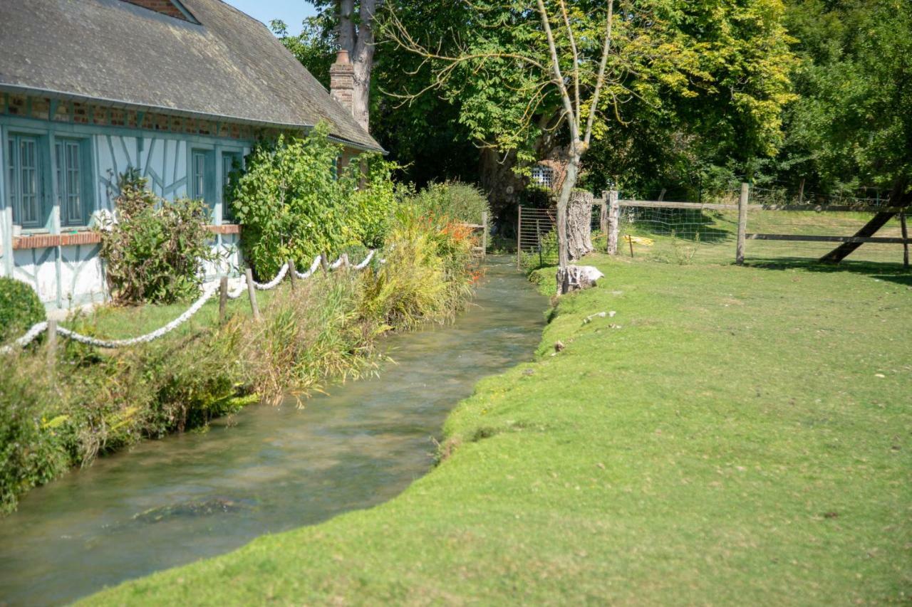 La Maison Du Bonheur Roulotte Guest House Saint-Ouen-sous-Bailly Bagian luar foto